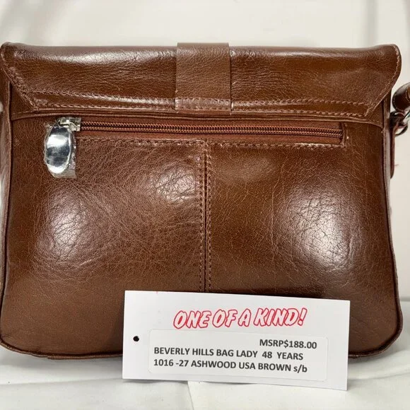 ASHWOOD LEATHER USA-PRISTINE NWT $188.00